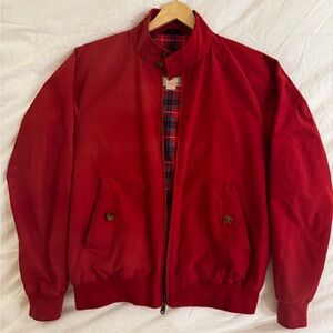 Men’s Baracuta G9 Harrington Jacket - Red 42